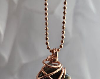 ブレスレット LESS IS MORE ball long necklace 2.4mm Ball Chain Labradorite Crystal Pendant Necklaces 24