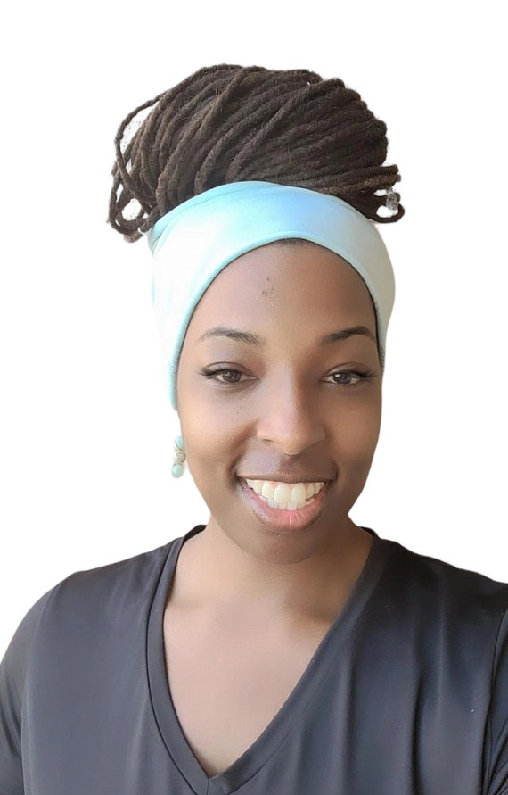 Bandana Farfalla Donna Fascia Per Capelli Larga E Pieghevole Per Donna - Per Yoga, Sport, O Come Turbante, Fantasia Farfalla Fascia Larga Pieghevole Per Sport Turbante - Foto 3