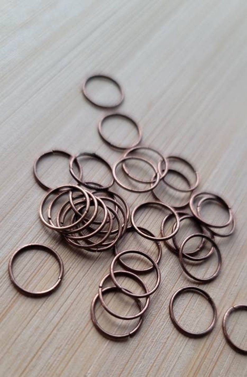 10pcs Hair Rings For Locs Braids & Twists, Dread Rings, Braid Rings, Loc jewelry, Dreadlock Rings image 5