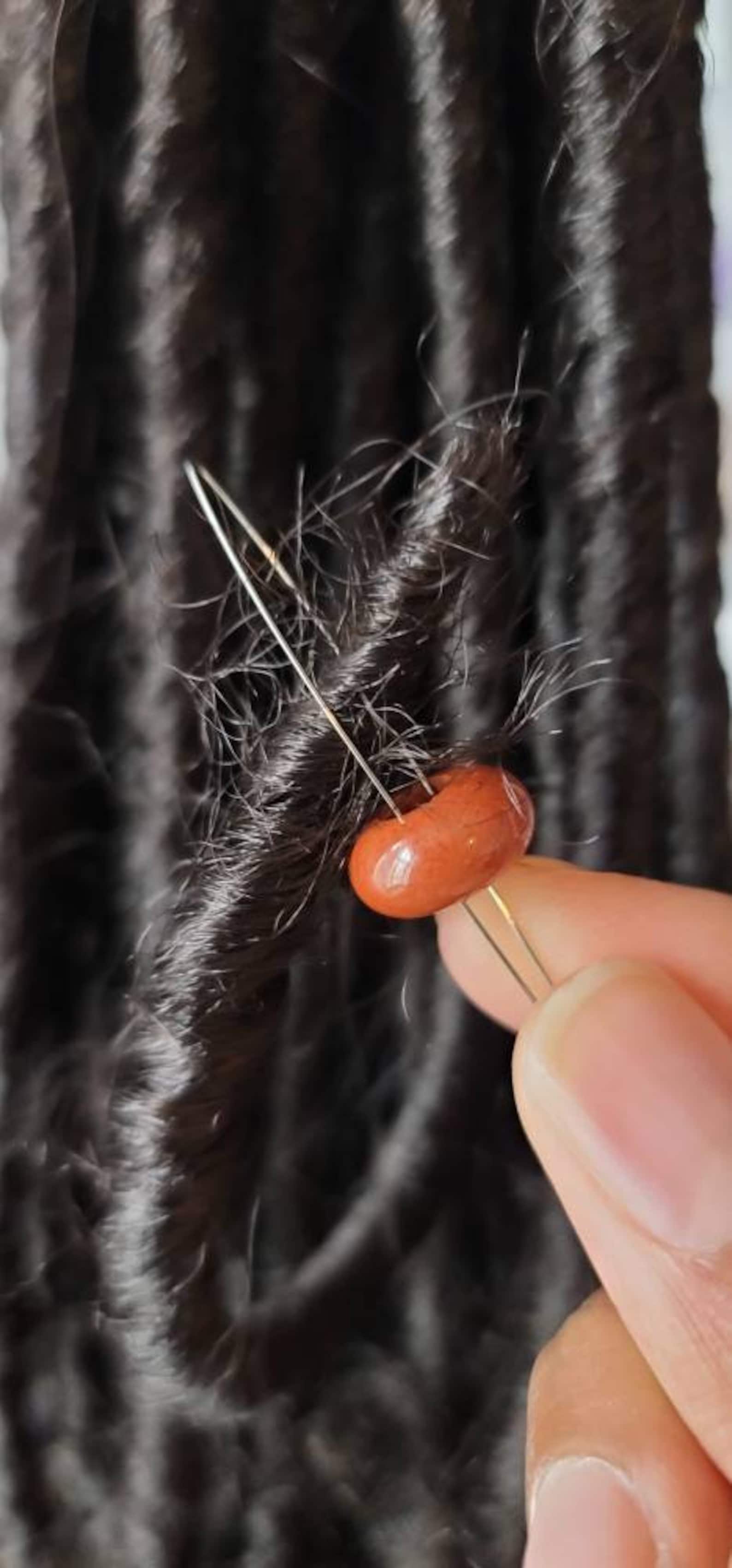 Loc Jewelry Bead Threader, Dreadlock Hair Accessory Tool, Set of 2 Bead ...
