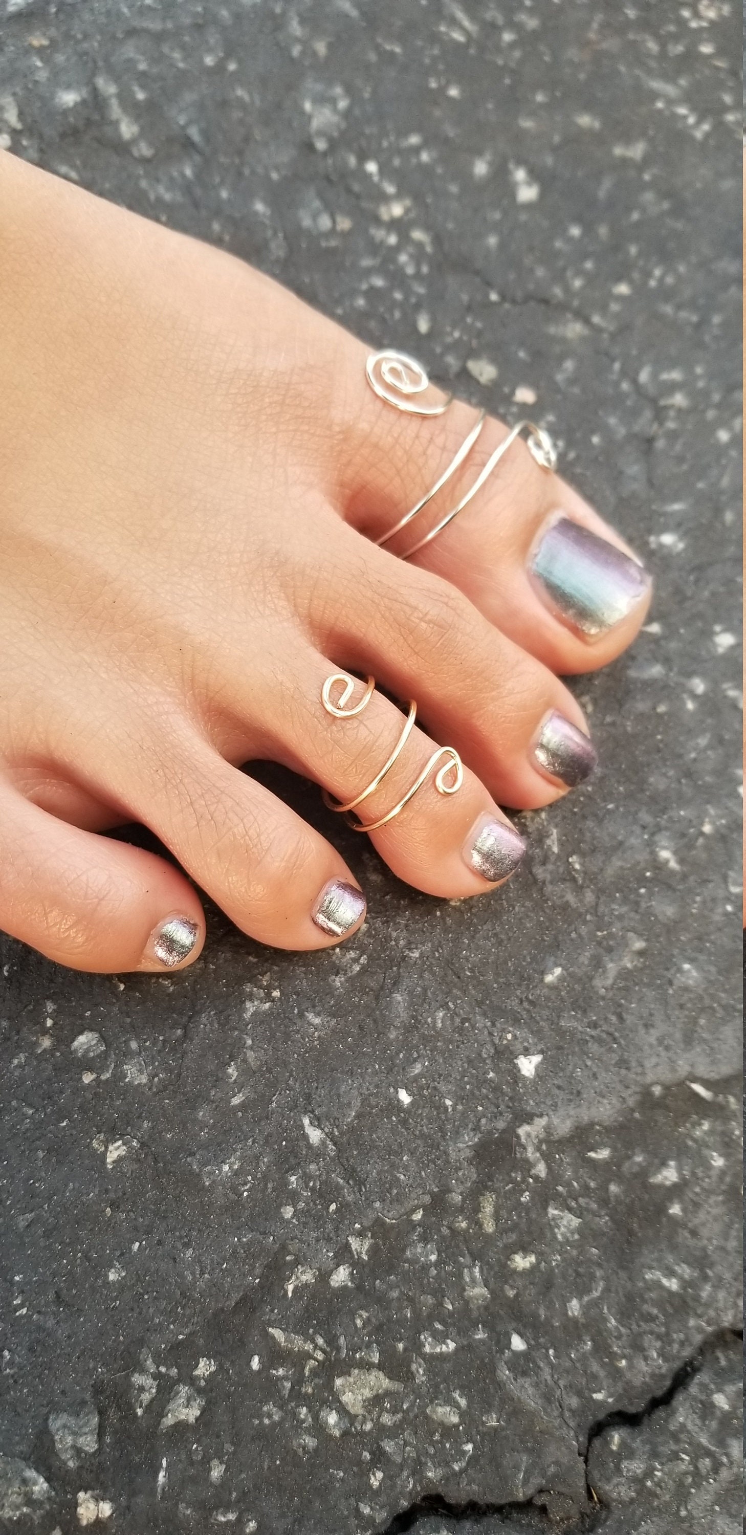 Toe Rings designed by Tropical Toes