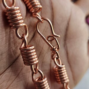 Bare Copper Link Chain, Choose Your Size and Length, Pure Copper ...