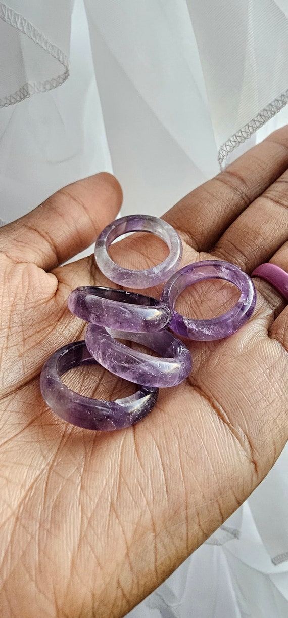 16mm Big Hole Gemstone Hair Beads for Large Dreadlocks, Dreadlock