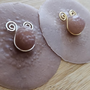 Adjustable Clip On Nipple Jewelry, Nipple Rings No Piercing, Swirl Clip on Nipple Clamp, Nippies, Nipple Jewelry