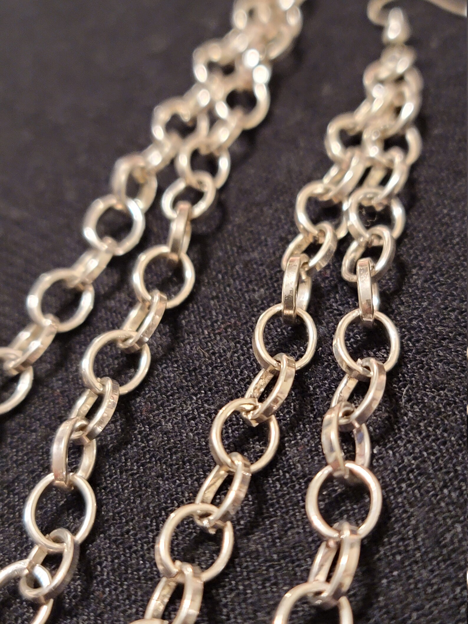Chain Link Earrings Etsy