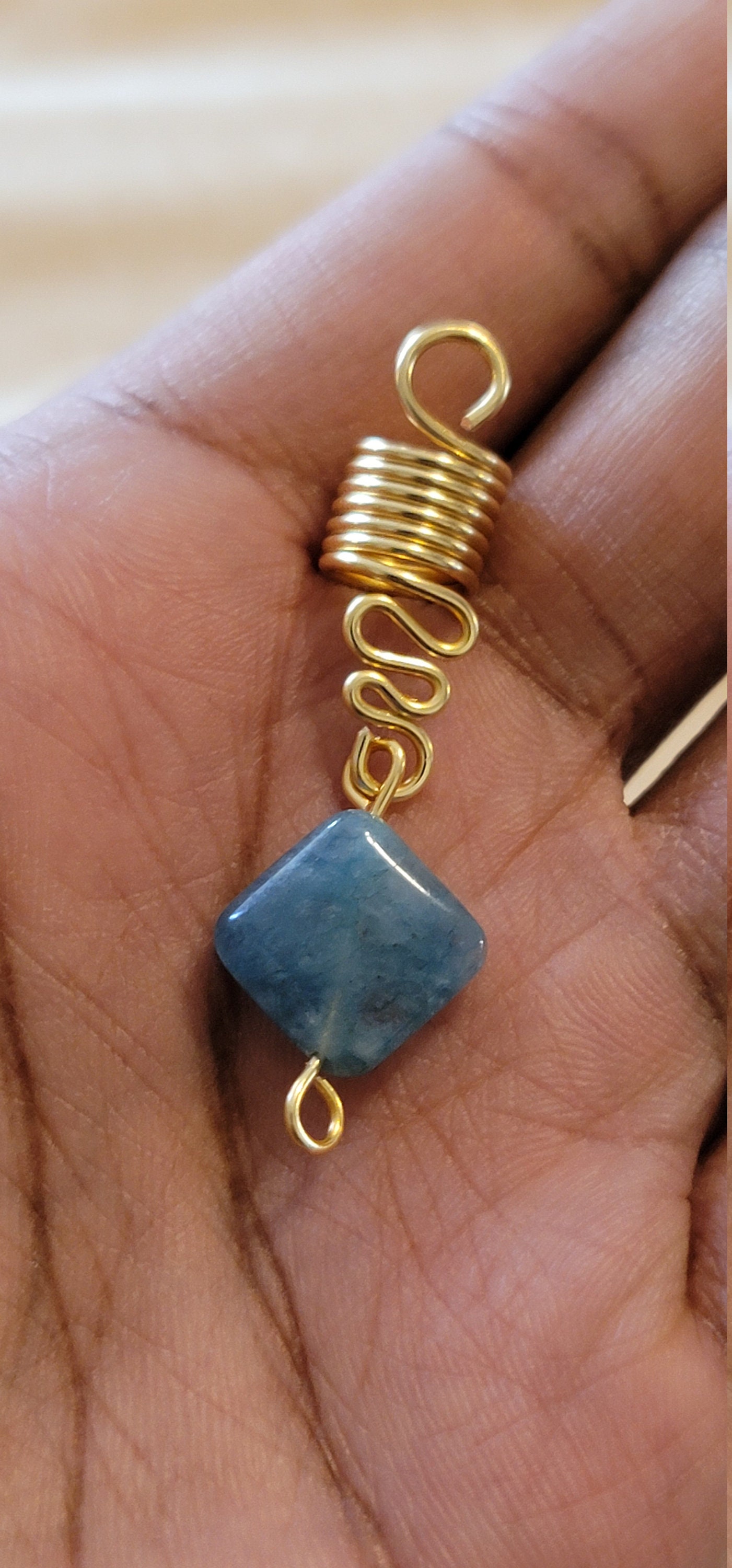 Quartz Crystal Loc Jewelry. Dreadlock Hair Accessories Beads Etsy