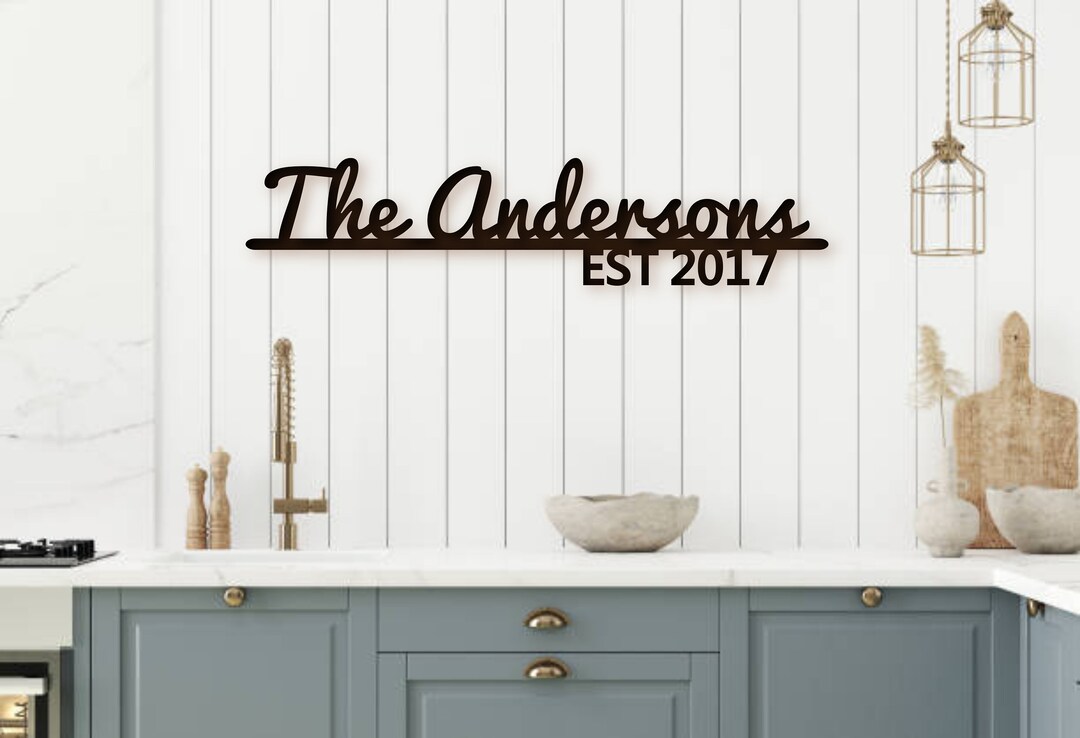 Custom Name Sign - Etsy
