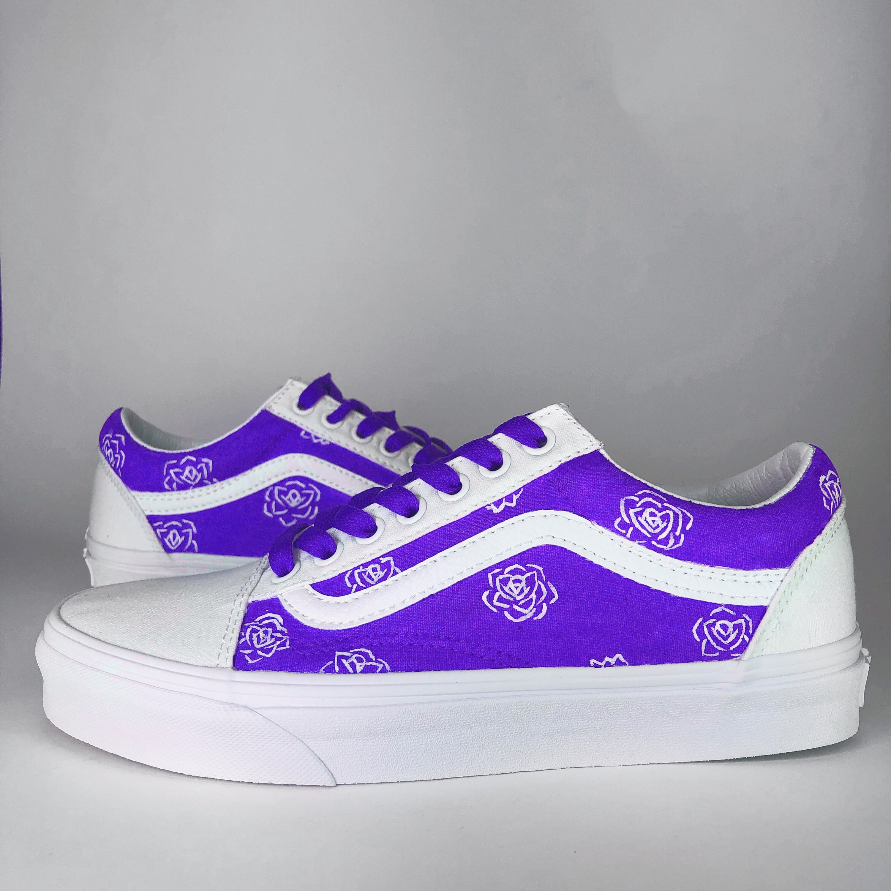 purple rose vans