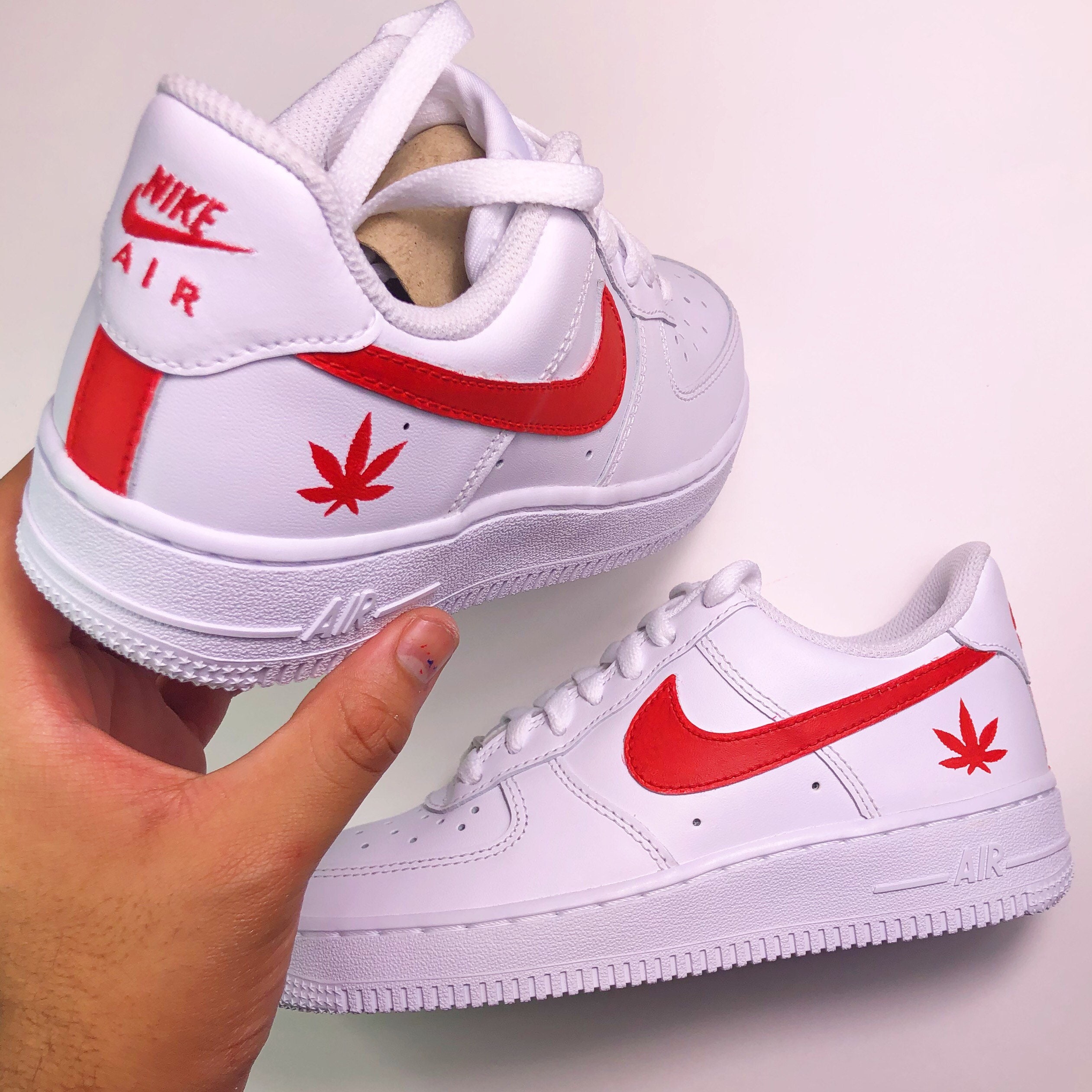 air force 1 custom weed