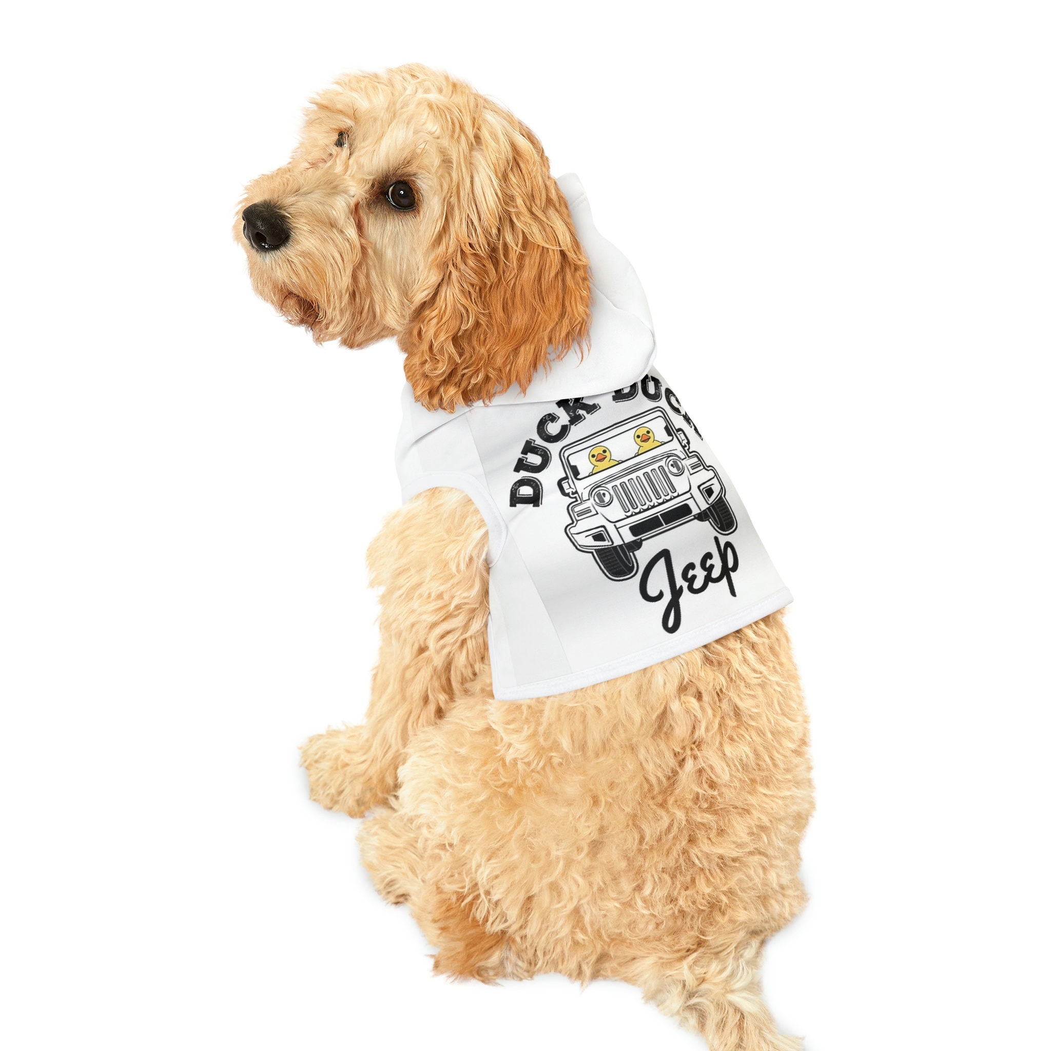 Duck Duck Jeep Dog/baby Goat Hoodie - Etsy UK