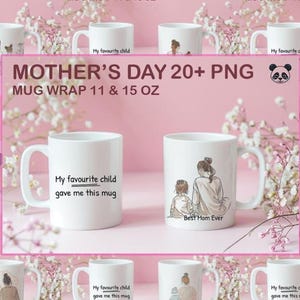 Happy Mother&#39;s Day Mug Wrap Bundle