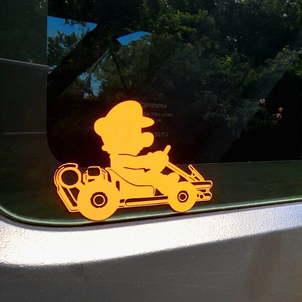 Mario Kart Vehicle Decal Etsy