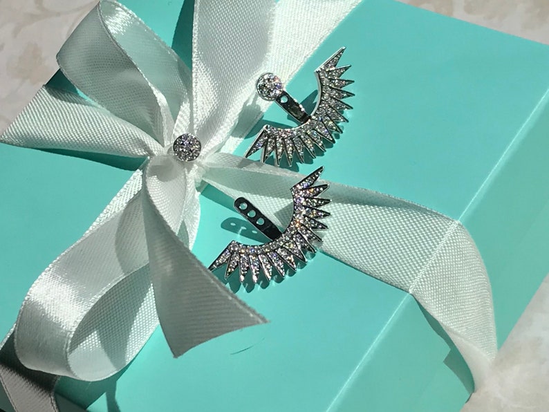 Crystal ear jacket