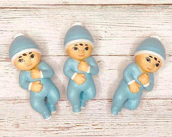 Miniature Plastic Baby Dolls Miniature Silicone Baby Miniature Etsy