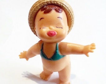 Une Douzaine Miniature Vintage Bebes En Plastique Etsy