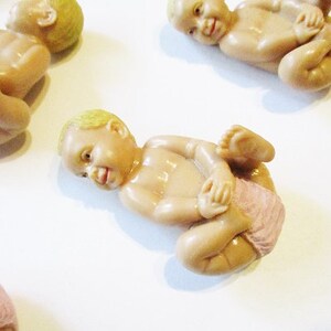 Miniature Plastic Baby Dolls Miniature Silicone Baby Miniature Etsy