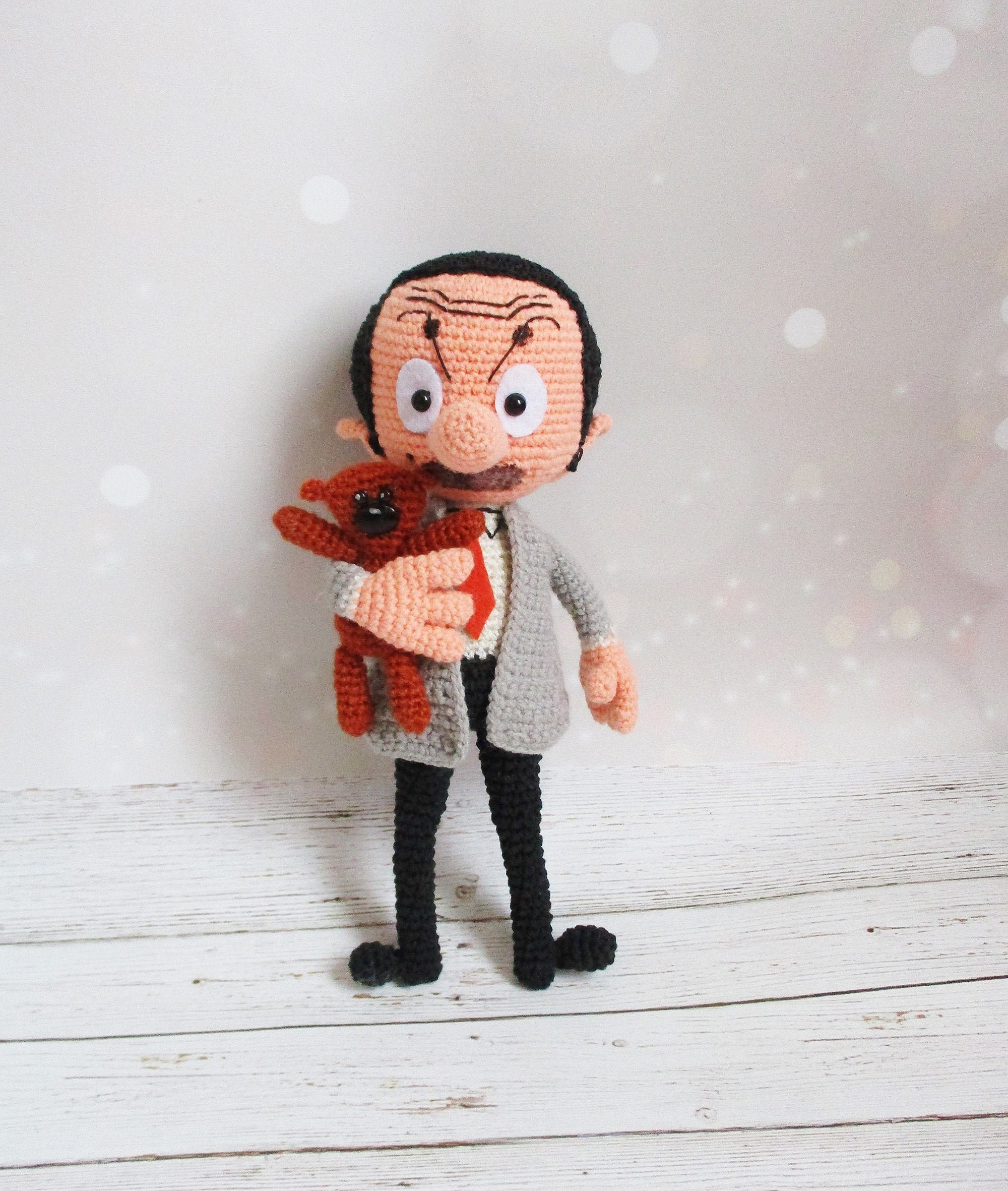 Mr. bean Movie Mr Bean Teddy Bear Cute Plush Stuffed Toys | Etsy