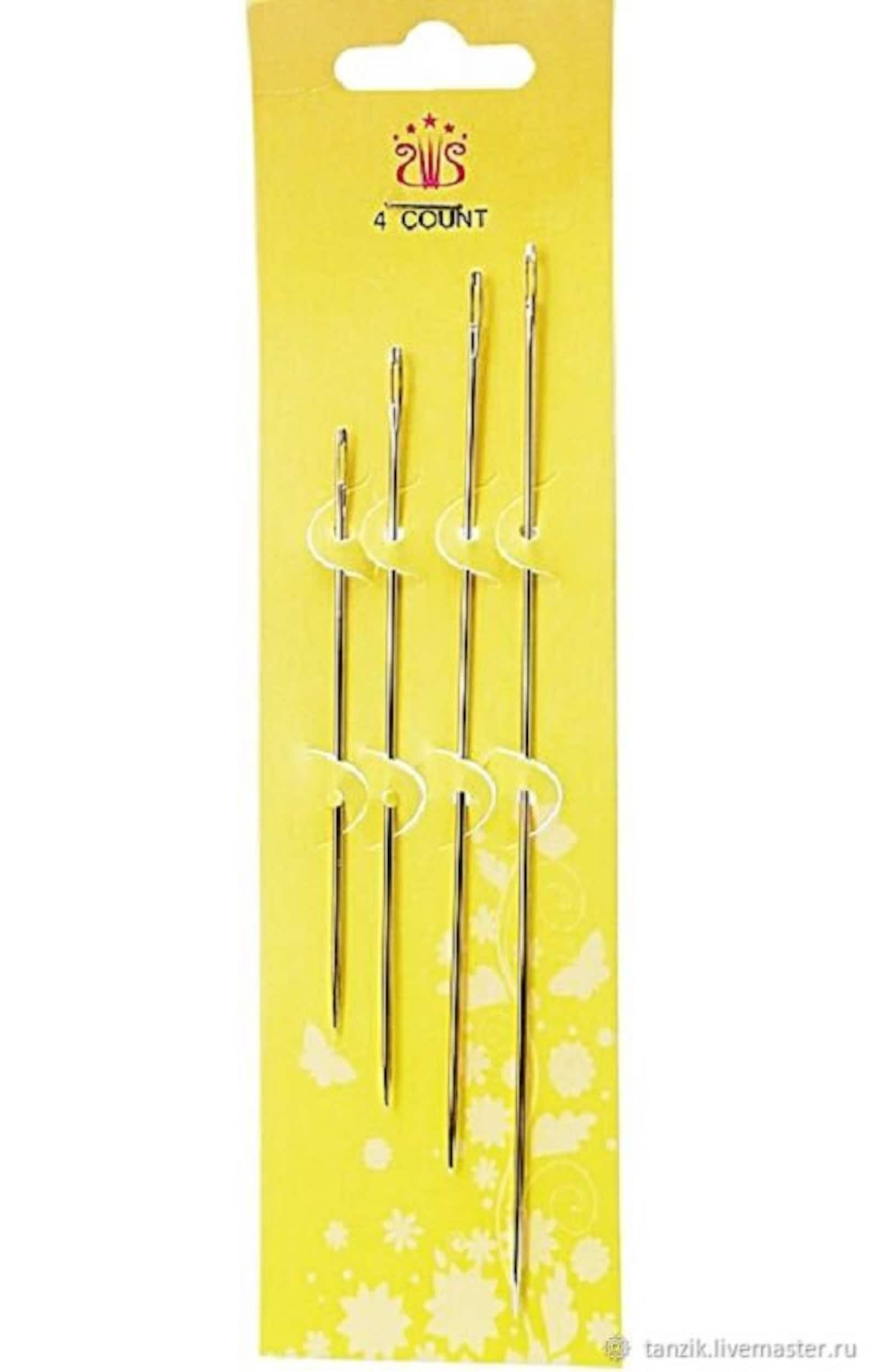 Extra Long Sewing Needles Waldorf Doll Head Needles Etsy