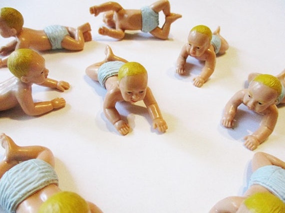 Miniature Plastic Baby Dolls Miniature Silicone Baby Miniature Etsy