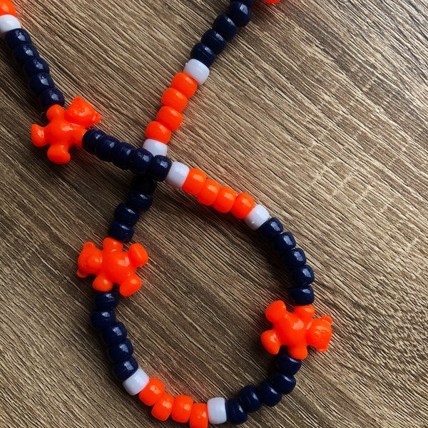 Chicago Bears Inspired Necklace