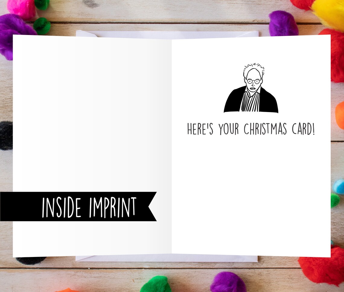 Elaine Benes Christmas Card 