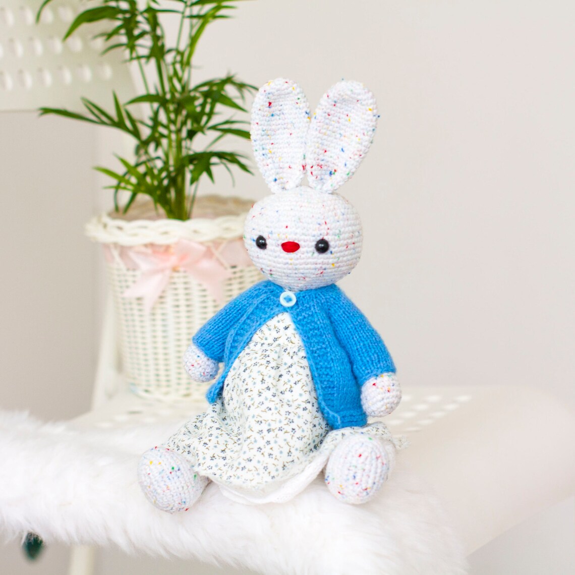 Easter gifts baby crochet toy baby easter rabbit gift Etsy
