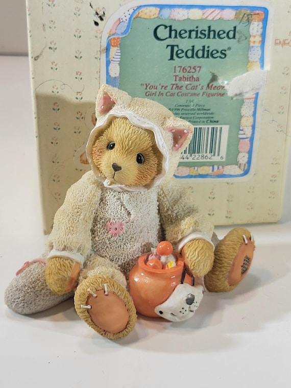Tabitha Teddy Bear Dressed as a Cat, 