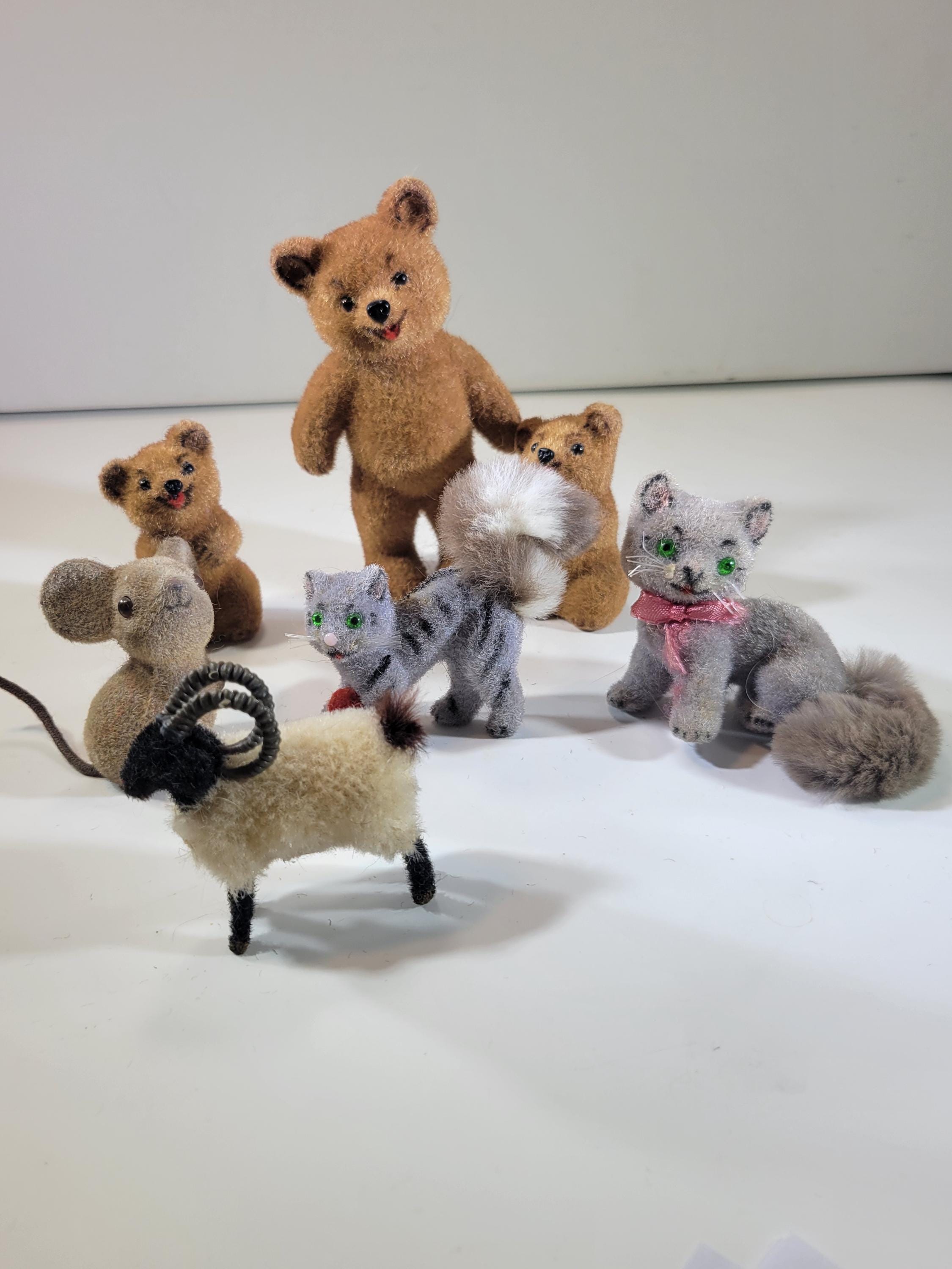 Wagner Kunstlerschutz Flocked Animal - Etsy