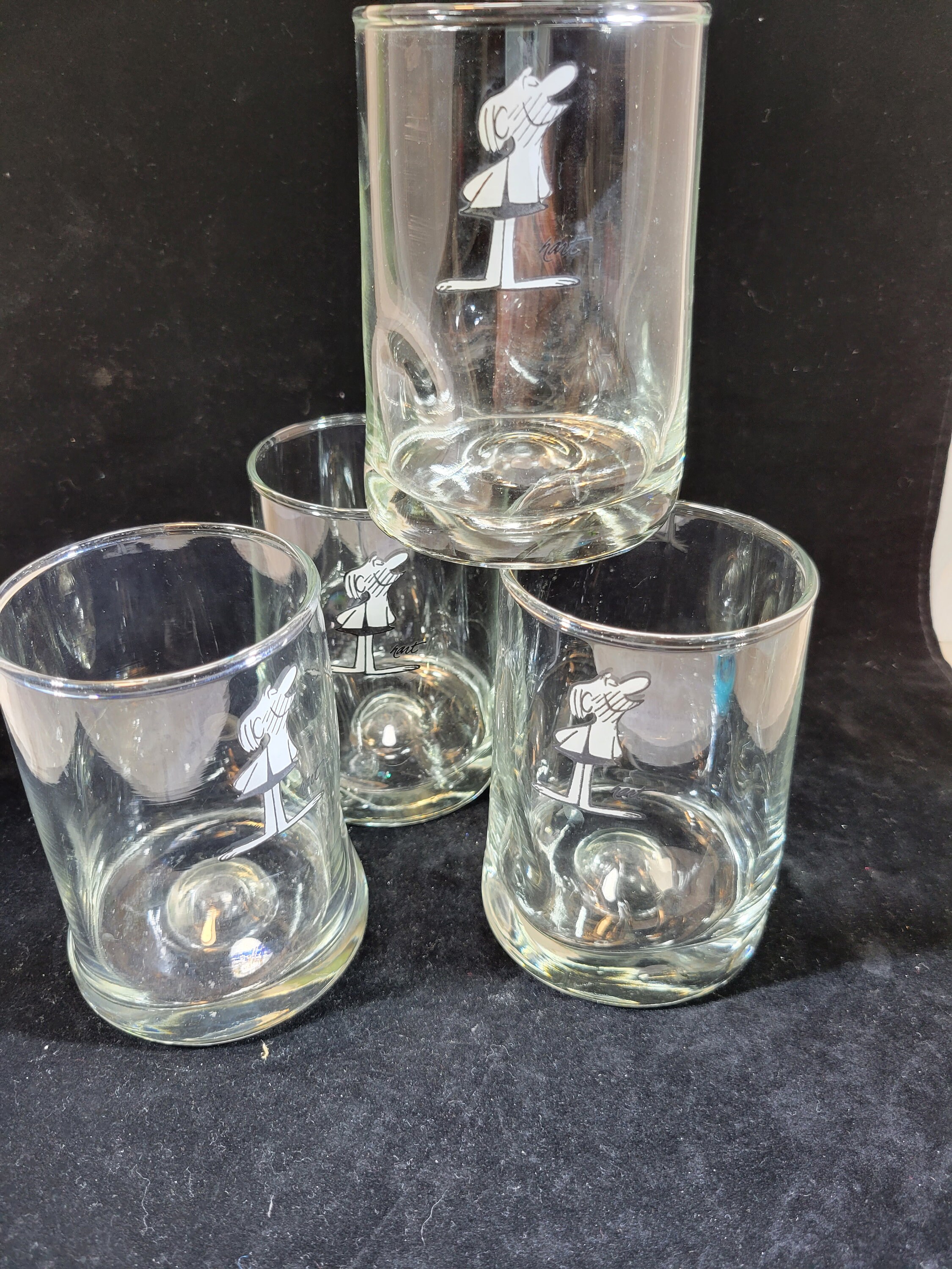 BC Comics by Johnny Hart Drinking Glasses, Vintage Glassware, Caveman ...
