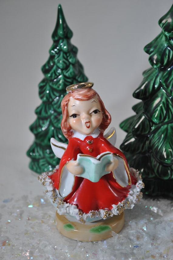 その他 ANGEL CHJMPAGNE Holiday Edition RED retro-christmas-angel-with-