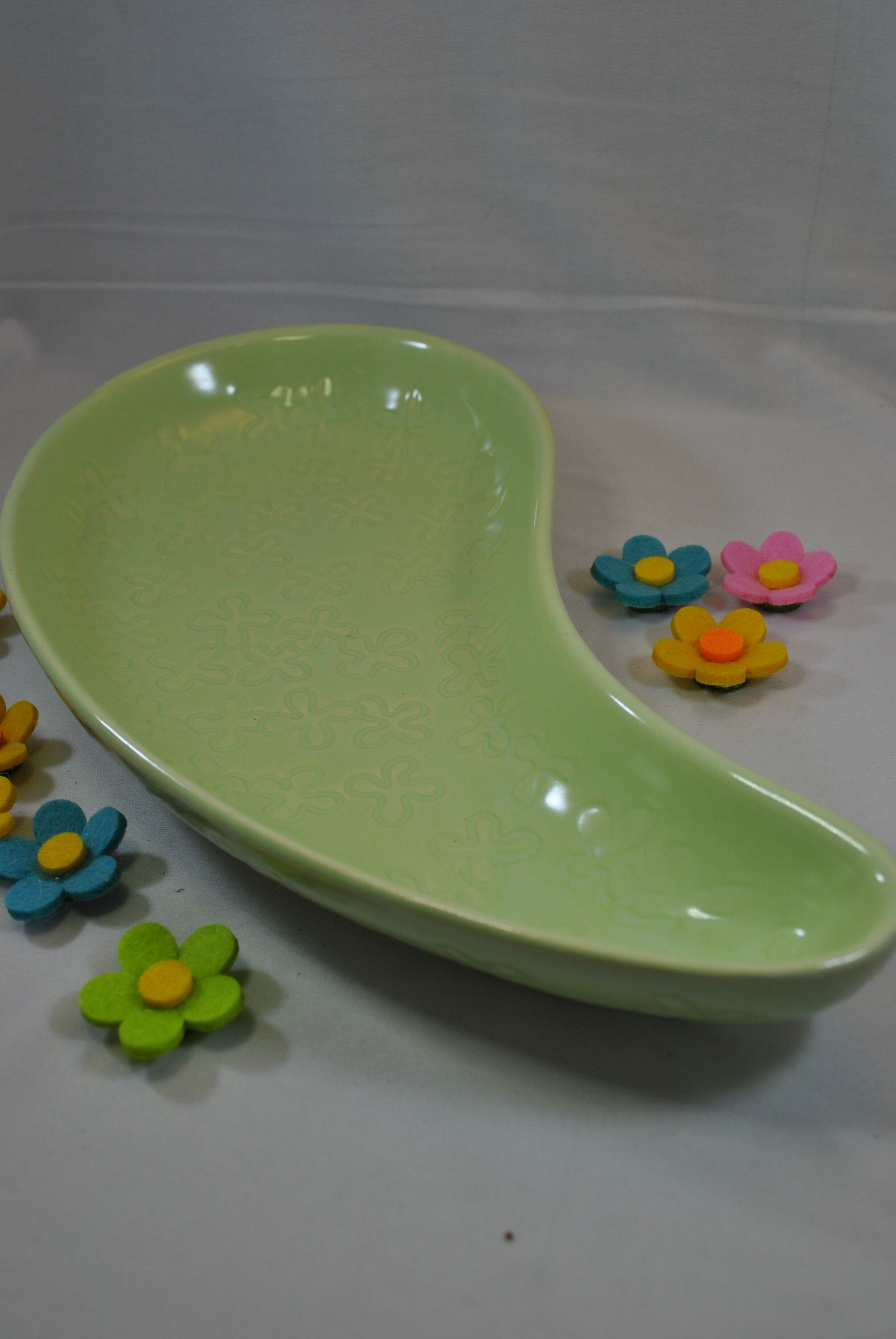 Vintage Hull Stoneware Daisy Dish Ceramic Collectible Etsy