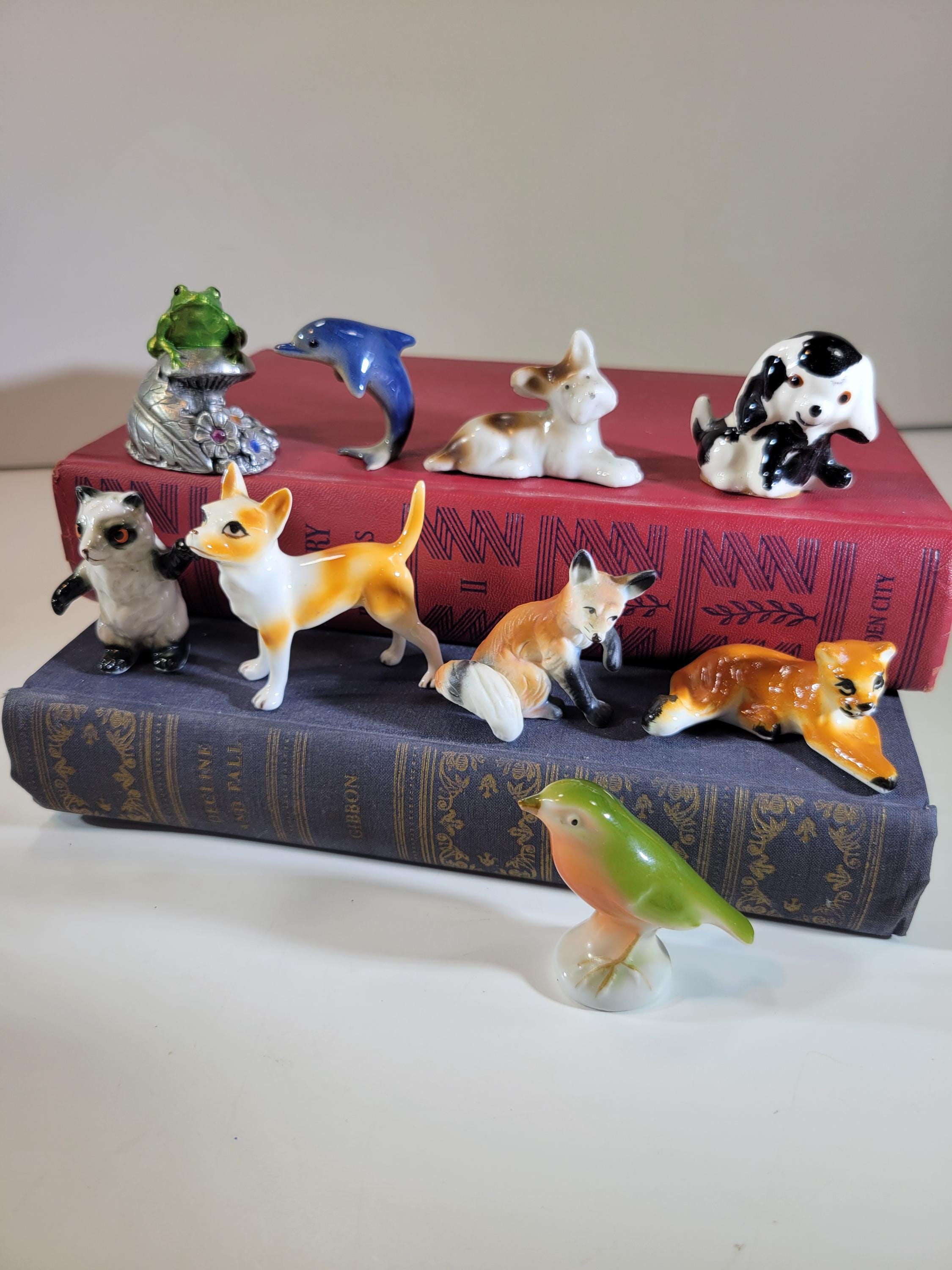 Choice of miniature figurines for shadow boxes, mixed media, printer tray collections