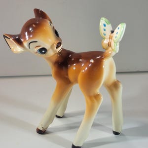 Vintage Bambi Figurines - Etsy