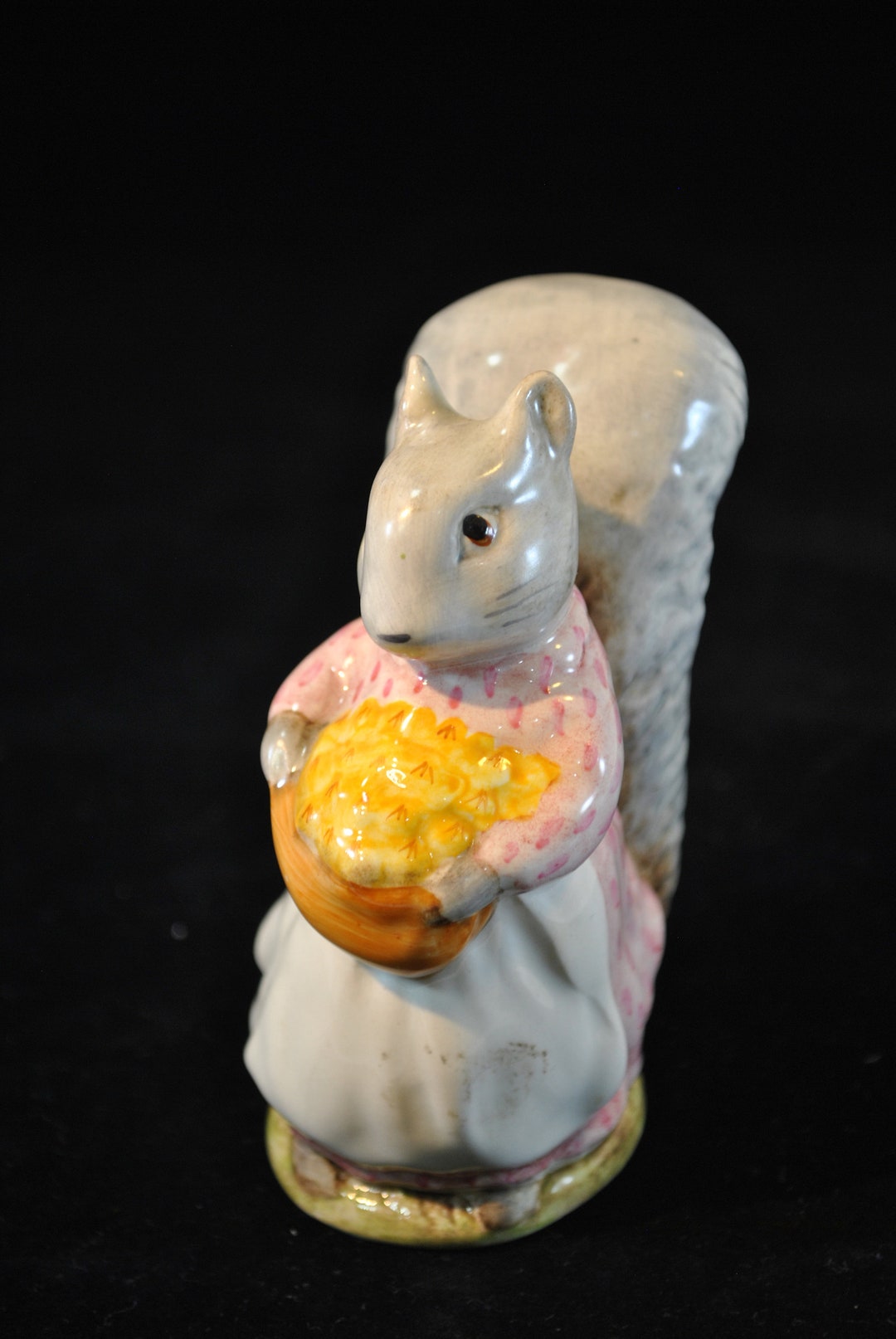 Beatrix Potter's Goody Tiptoes Squirrel Figurine Made in England