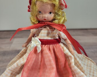 Sweet Nancy Ann Doll, Painted Eyes, Bisque Doll, Collectible