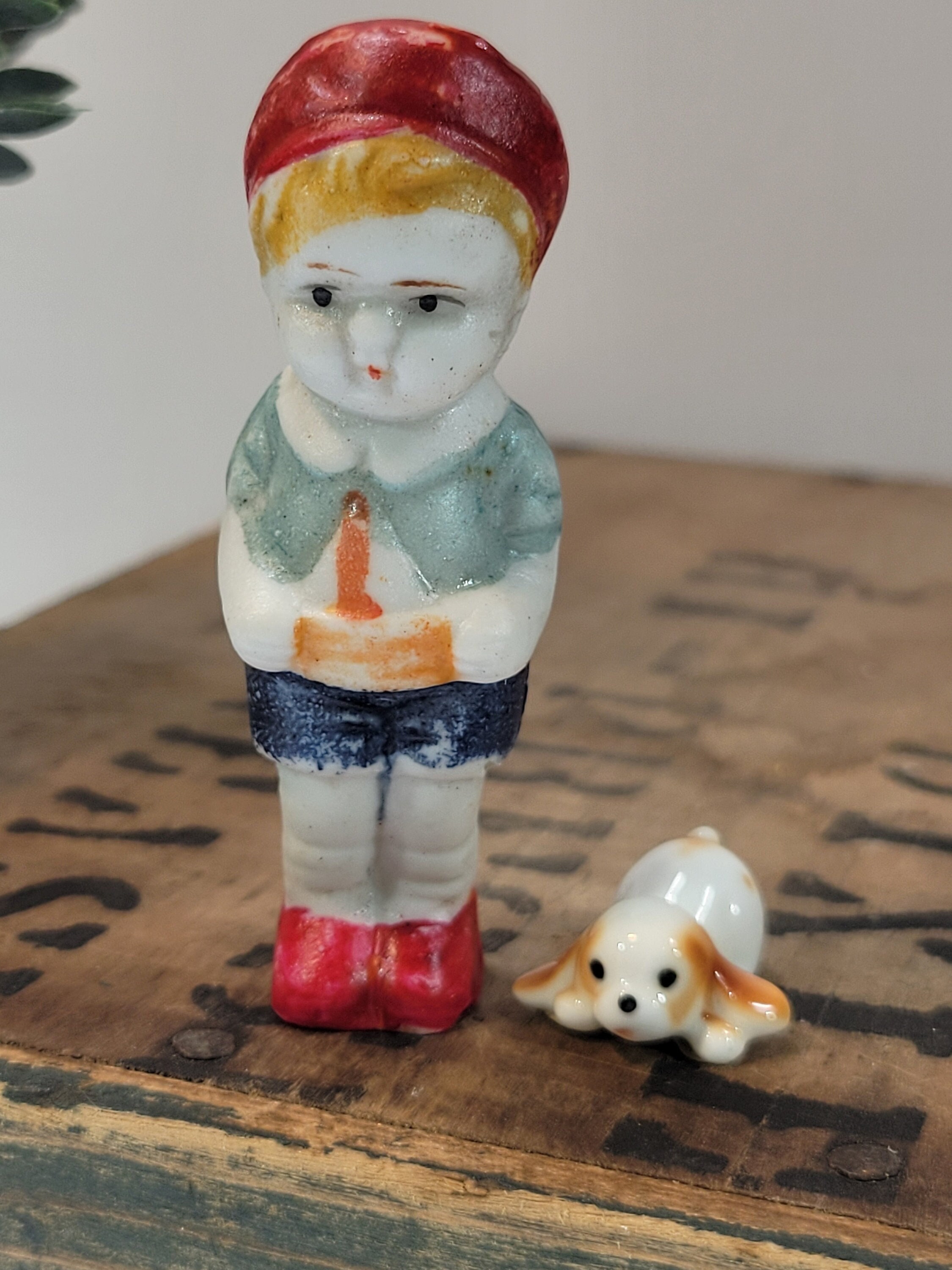 Ancienne poupée/poupon Frozen Charlotte /Charlie-Porcelaine numérotée-1900