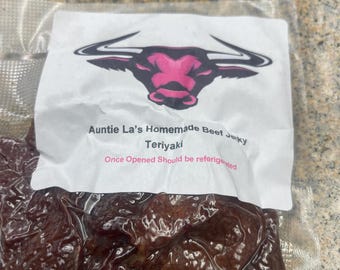 Homemade Teriyaki Beef Jerky [ONE POUND]