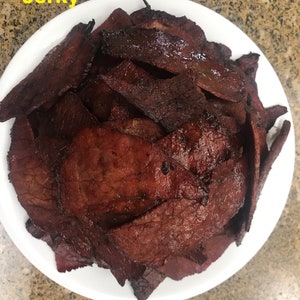 Smoked Hickory Beef Jerky [ ONE POUND ]