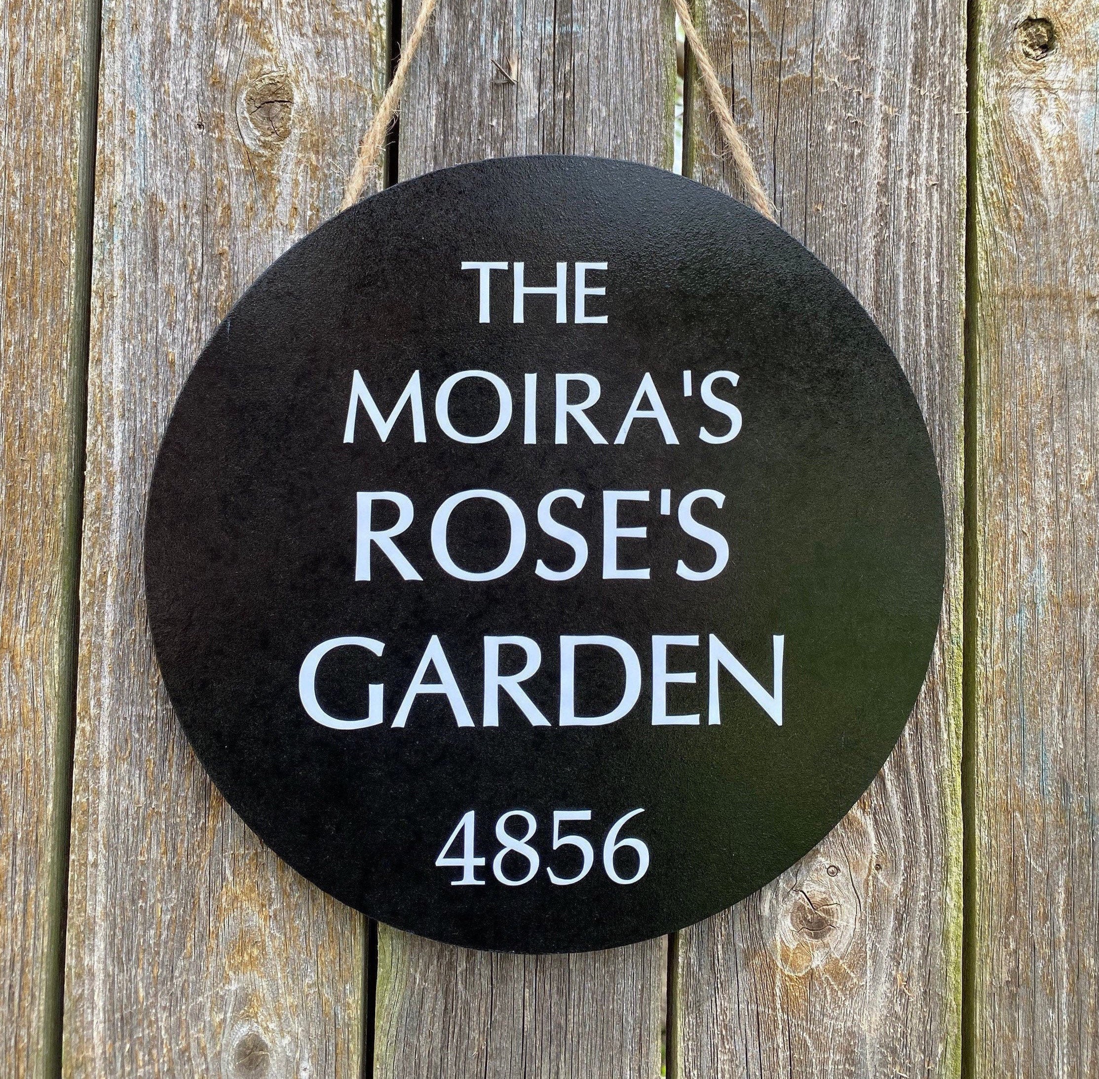 funny door hanger/home gift Schitt’s Creek door hanger /Schitt’s Creek/ Moira Rose The Moira’s Rose’s Garden