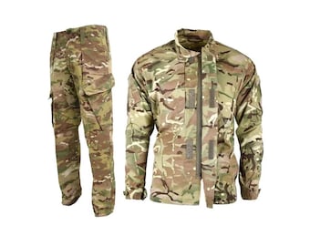 Uniforme del Ejército Británico, Uniforme de Camuflaje Multicam, Traje Táctico Británico, Uniforme Militar Británico, Uniforme de Combate del Reino Unido, Regalo del Ejército Británico