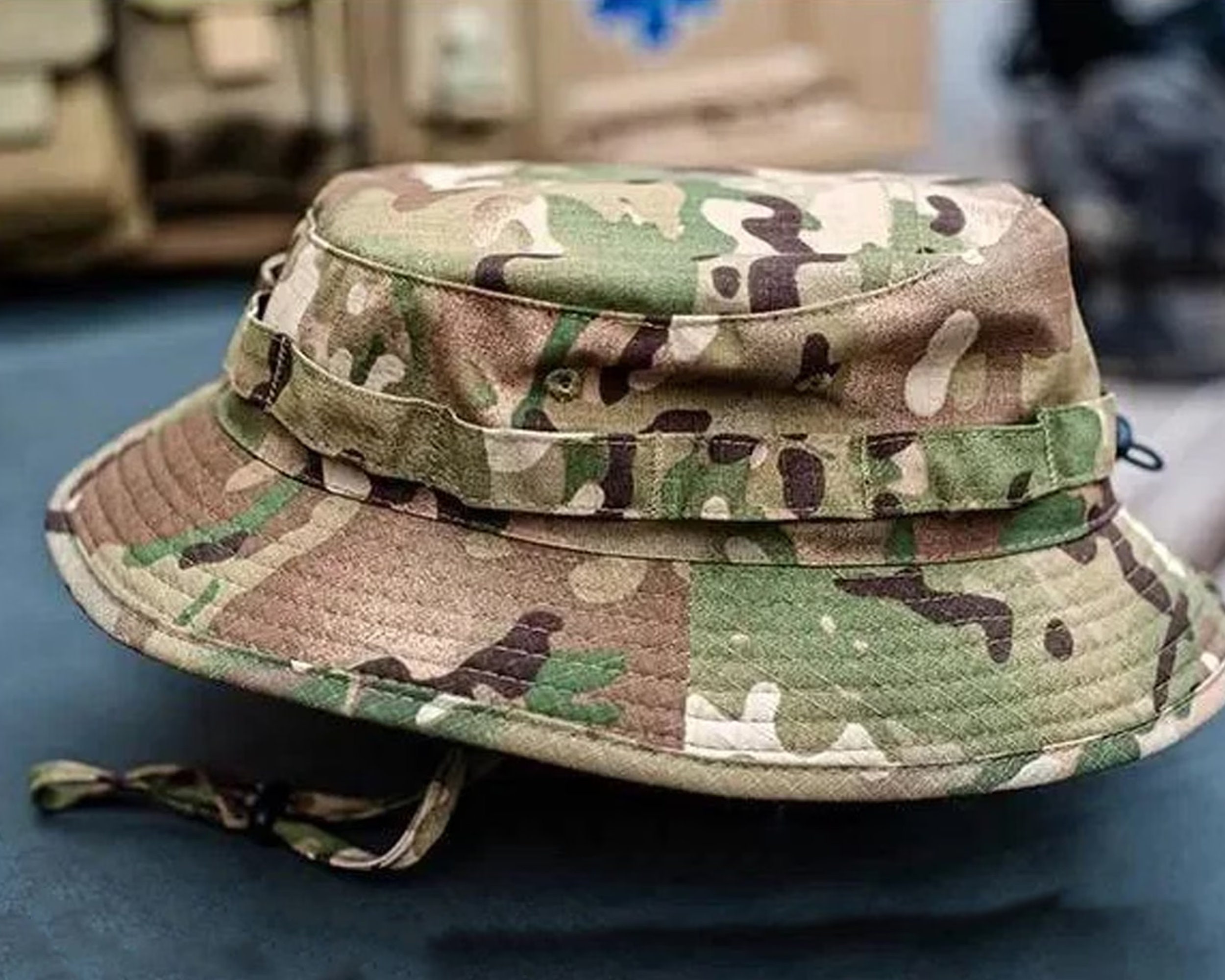 ウクライナ軍パナマハット、タクティカルブーニーキャップ、マルチカム