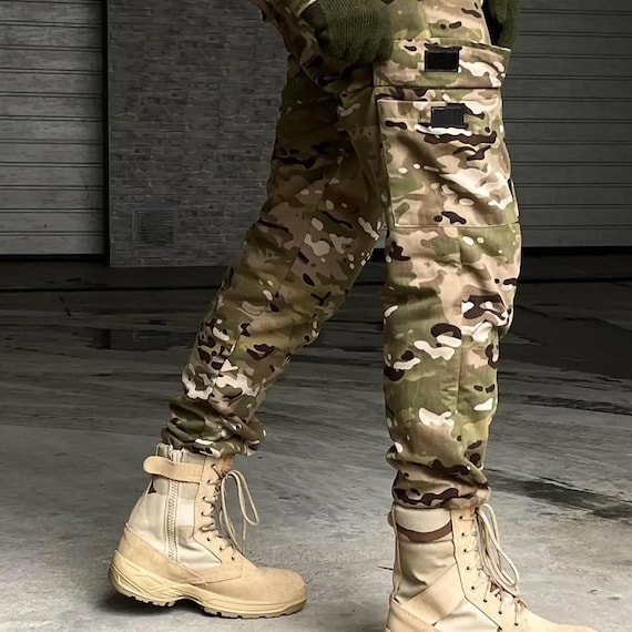 Ukrainian Army Camo Fleece Pants, Ukrainian Military Trousers