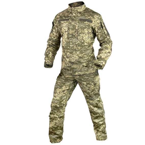 よし【未開封】solol multicam camouflage Ukrainian Army Uniform | ZSU Pixel MM14 Uniform | Pixel Camo