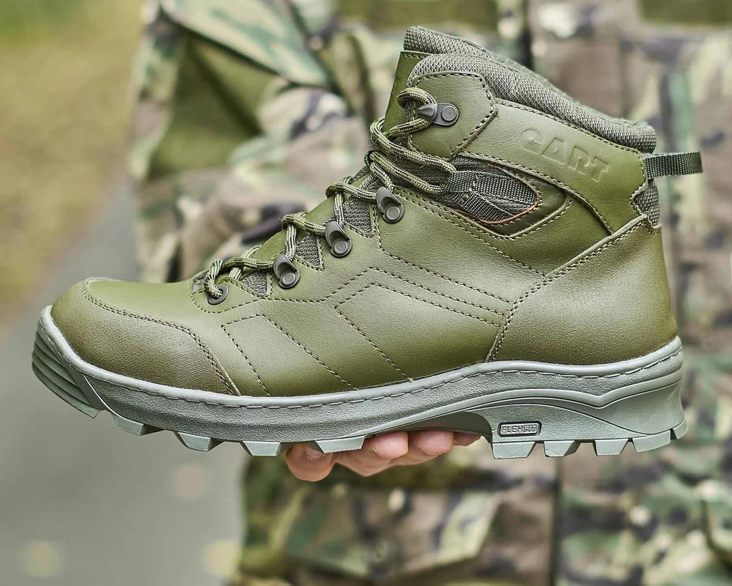 ウクライナ軍オリーブブーツ、メンズコンバットブーツ、タクティカル