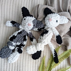 Snuggler pour chaton | Cadeau fait main pour bébé | Peluche cadeau animal en peluche | Câlin en peluche | Couette pour tout-petits | Amoureux des chats | Cadeau chat