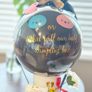 Dumpling Gender Reveal Balloon | Mess-Free Party