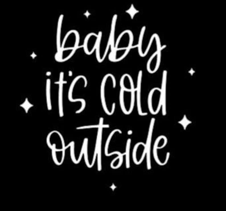 Baby It's Cold Outside 2023 Winter Indoor No mess Gender reveal balloon Boy or Girl Ready to Pop Don't Need to clean it up image 4