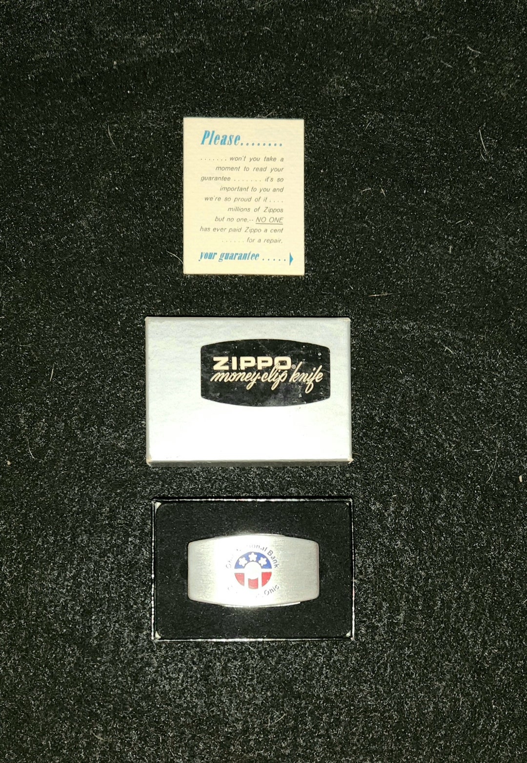 Vintage Zippo Knife Made by Zippo in Box and Paper Etsy