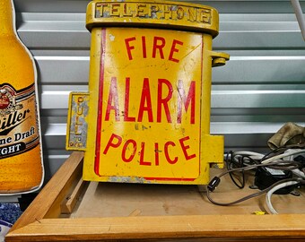 Original fire/police emergency telphone