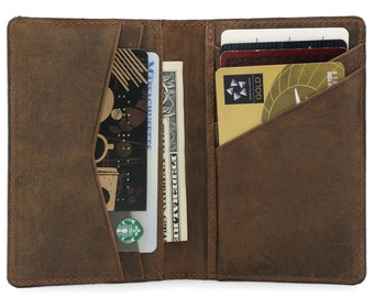 Handcrafted Custom Wallet, Personalized Bifold Card and Cash Wallet, Slim Credit Card Holder Keep Your Essential Everyday Items in One Place